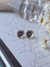 Load image into Gallery viewer, Pairs 14 & 15: Silver Flower Studs