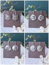 Load image into Gallery viewer, •Made-to-Order: Etched Woodland Earrings