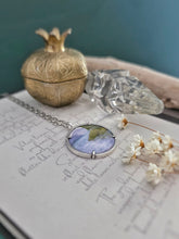 Load image into Gallery viewer, Mountain Lake Landscape Necklace