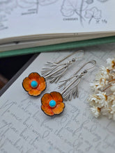 Load image into Gallery viewer, California Poppy with Turquoise BLOOM