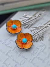 Load image into Gallery viewer, California Poppy with Turquoise BLOOM