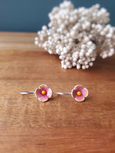 Load image into Gallery viewer, •Made-to-order Enamel Mini Flower Earrings
