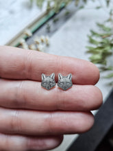 Load image into Gallery viewer, •Made-to-Order: Etched Woodland Studs
