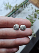 Load image into Gallery viewer, •Made-to-Order: Etched Woodland Studs
