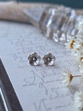 Load image into Gallery viewer, Pairs 14 &amp; 15: Silver Flower Studs
