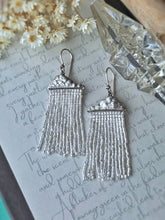 Load image into Gallery viewer, Rain Cloud Fringe Earrings
