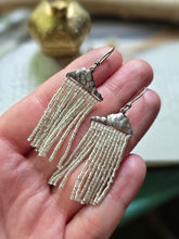 Load image into Gallery viewer, Rain Cloud Fringe Earrings
