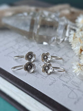 Load image into Gallery viewer, Pairs 16 &amp; 17: Silver Flower Mini Hook
