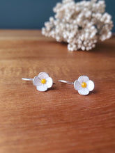 Load image into Gallery viewer, •Made-to-order Enamel Mini Flower Earrings
